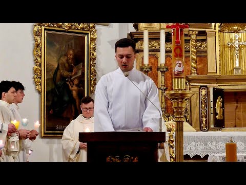 Orędzie wielkanocne - Exsultet. Wigilia Paschalna 2025.