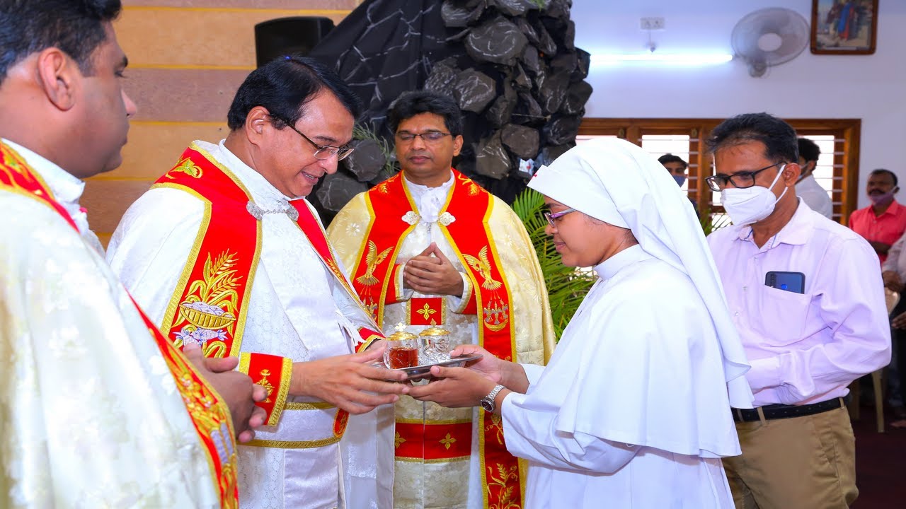 THANKS GIVING HOLY EUCHARISTIC CELEBRATION - DR.SR.JENNIFER JACOB, SD - 24TH APRIL, 2022 thumbnail