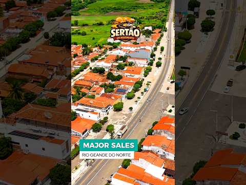 Cidade de Major Sales no RN #turismo #dronevideo #viral #drone #droneshots #drones #droneshow