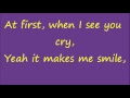 Glee Smile with lyrics 