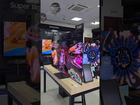 ONLY SAMSUNG OLED S90D 144Hz REFRESH RATE GAMING TV 2024 #superamoleddisplay #superdisplay #samsung