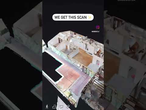 Never take photos when you can 3D Scan #architecture #asbuilt #matterport