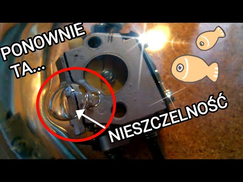 Test szczelności gaźnika – membrana pompująca.