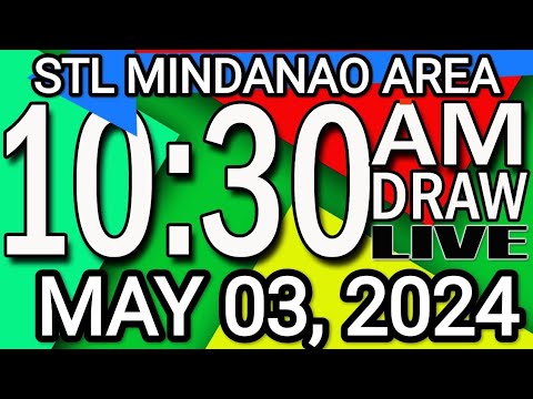 LIVE 10:30AM STL MINDANAO RESULT MAY 03, 2024 #bukidnonswer3 #bukidnonswer4 #gensanswer3 #gensan