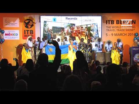 Rwanda 1st place category Africa - BEST EXHIBITOR AWARDS ITB 2014