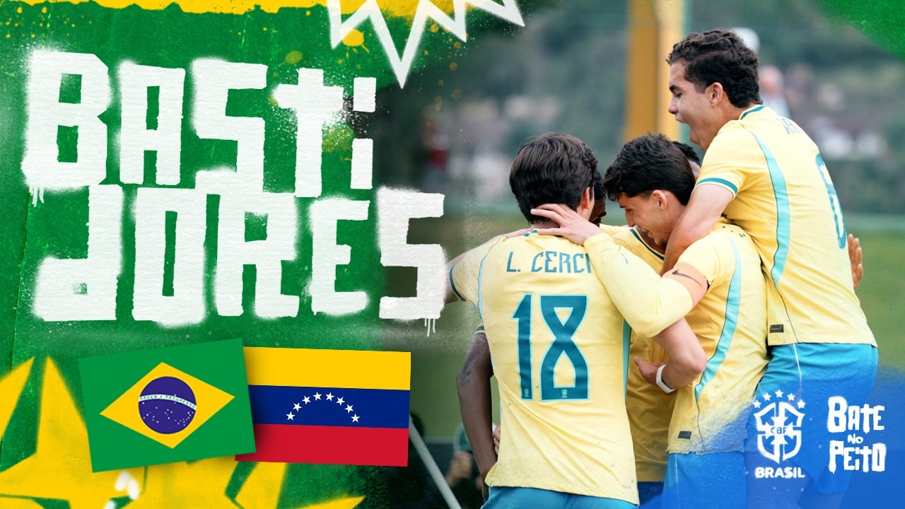 BASTIDORES: SELEÇÃO BRASILEIRA SUB-17 VENCE A VENEZUELA NO SEGUNDO AMISTOSO INTERNACIONAL