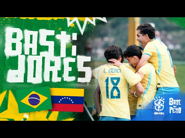 BASTIDORES: SELEÇÃO BRASILEIRA SUB-17 VENCE A VENEZUELA NO SEGUNDO AMISTOSO INTERNACIONAL