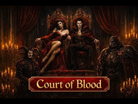 The Midnight Court of Blood — Dark Gothic Vampire Royalty Ambience