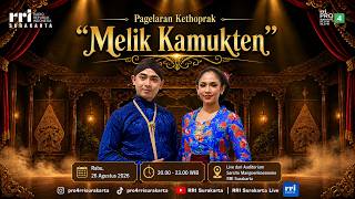 Download lagu 🔴LIVE Pagelaran Kethoprak RRI Surakarta ' MELIK KAMUKTEN ' mp3
