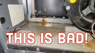 Goodman furnace leaking - Where is the water coming from?