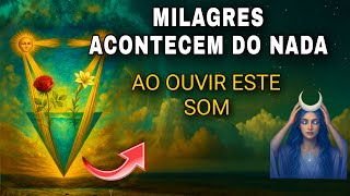 SOM MAGNÉTICO QUE ATRAI MILAGRES - MEDITE 5 MINUTOS COM ESTE SOM  532HZ 