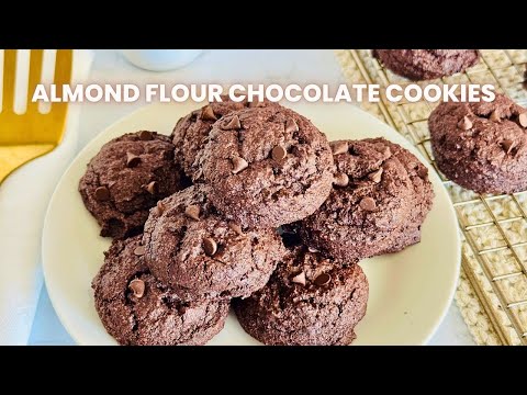 Easy Almond Flour Chocolate Cookies | A Simple Healthy Recipe | Low-Carb, Gluten-Free & So Good!