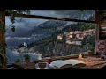 Italian Coast Village Ambience Rain And Distant Thunder Sounds For Focus Study And Relaxation