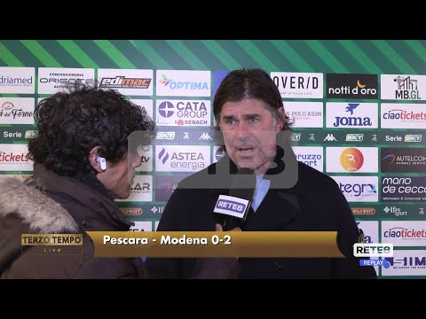 Pescara - Modena 0-2 91° Sottil: "Vincere qui non era facile"