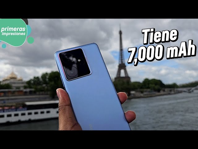 Vídeo relacionado con realme GT 7T 5G Smartphone,12+256GB, Batería de 7000 mAh,Carga de 120W,Procesador Dimensity 8400-MAX,IMX896 50MP Cámara,AI Planner,Pantalla Pro-Esports de 6000 nits120Hz,IP69,Negro, EU Version