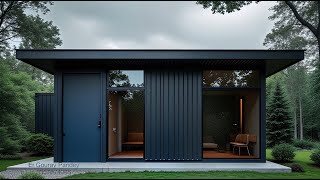 (2x20 Feet) Tiny Container House | Simple Minimalist Living