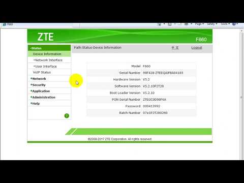 Assign Static IP to a PC through DHCP: ZTE F660