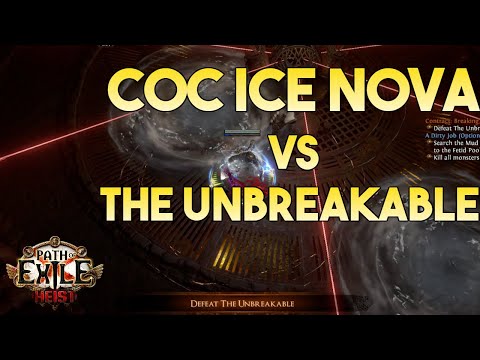 [3.12] CoC Ice Nova vs Heist Boss (The Unbreakable) - Path of Exile 3.12