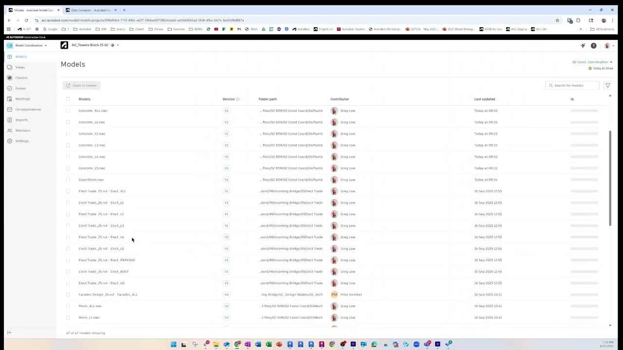 Latest Updates to Coordination Spaces in Model Coordination