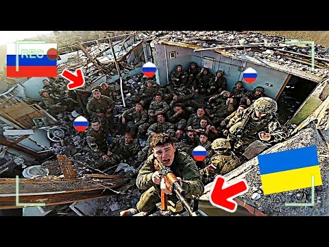 Ukrainian Kamikaze Drone Strikes House Full of Russian Soldiers One by One