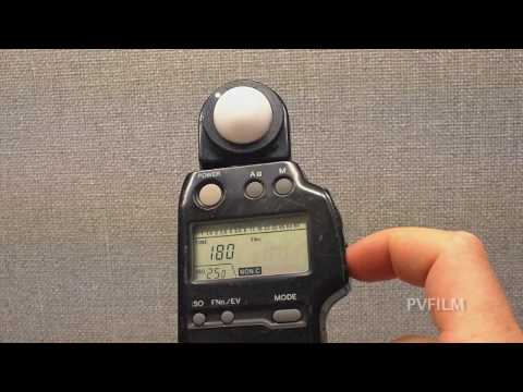 Using the Minolta IV Autometer