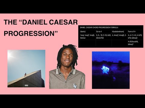 DANIEL CAESAR CHORD FORMULA - How to Write Chord Progressions like Daniel Caesar