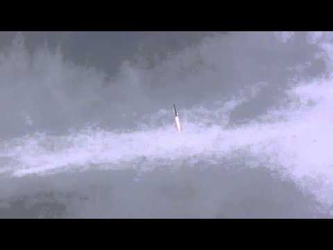 Sonic Boom Seen - Rocket Launch Shockwave Ripples Clouds | Video