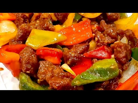 Delicious Chinese sweet and sour beef recipe