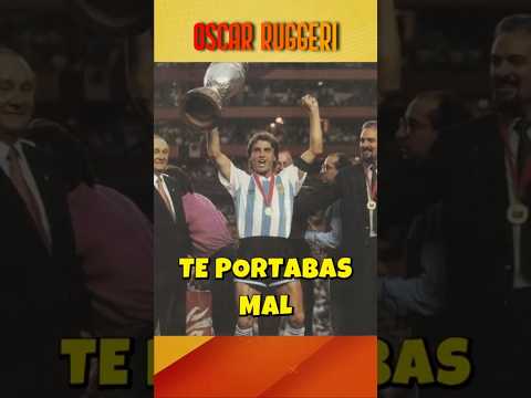 ⭐⚽ANECDOTA DE RUGGERI▶️#futbol #argentina #anecdotas #ruggeri #espn #shorts