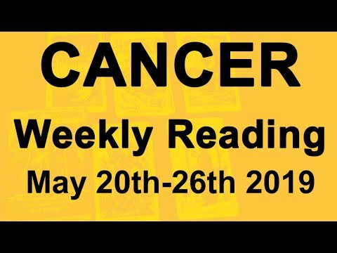 CANCER WEEKLY TAROT READING - THE BLIND SPOT; NEW BEGINNINGS ON OFFER - May 20th-26th 2019