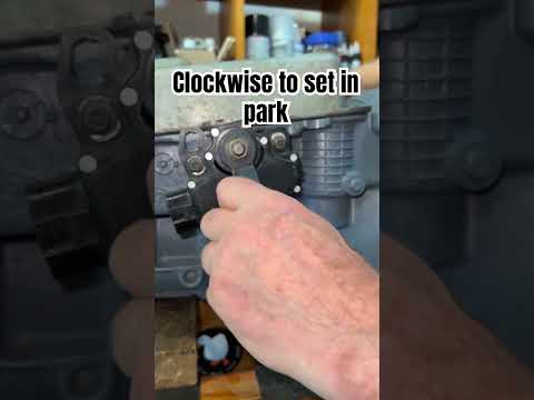 Ford 4R70W, 4R75E, AODE & 4R75W Neutral Safety Switch Adjustment #shorts