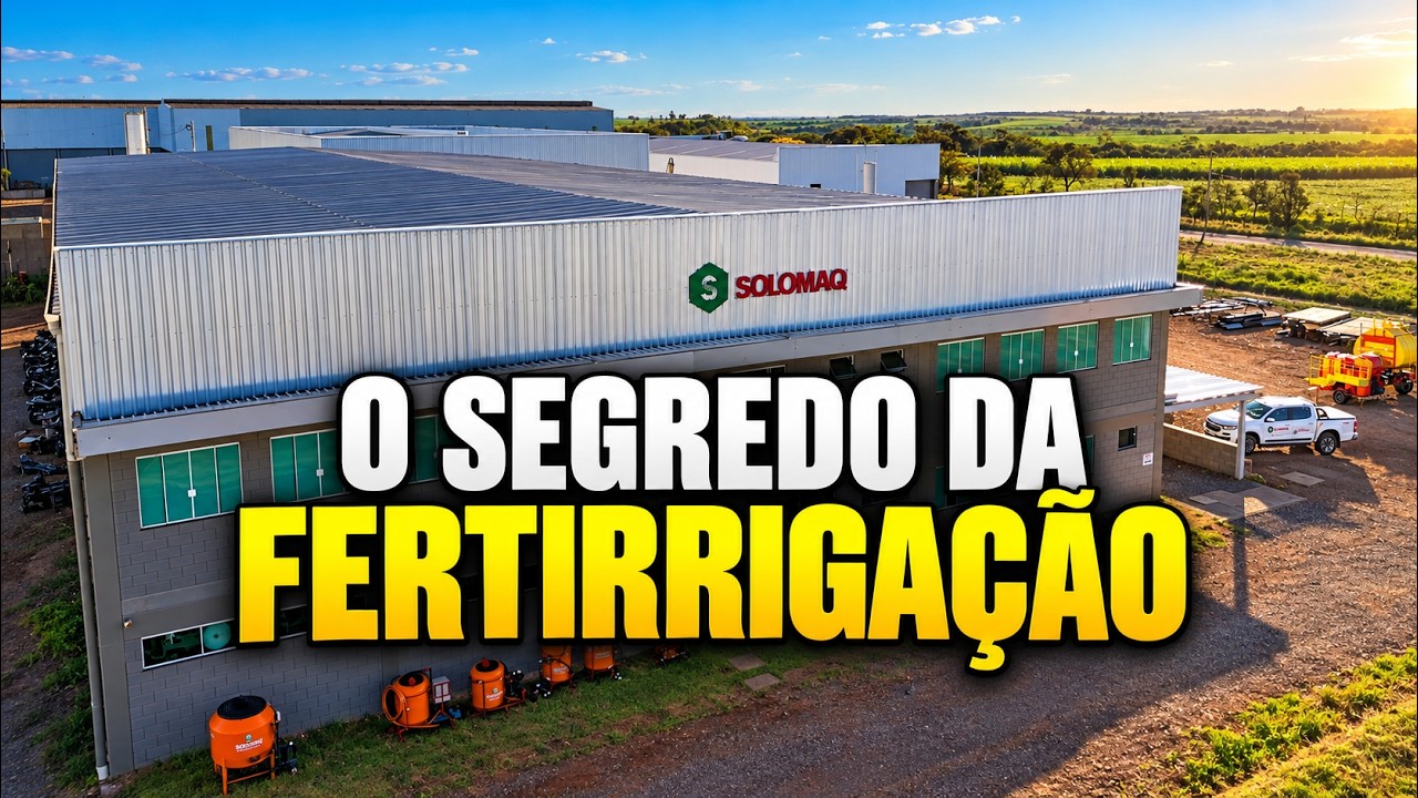 O Segredo por Trás da Fertirrigação: Visitamos a Indústria que Produz os Equipamentos!