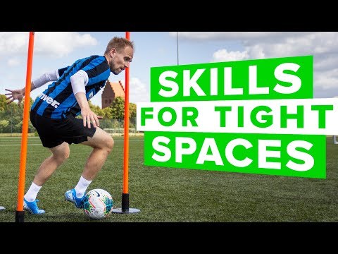 Skills in tight spaces | Learn these football skills