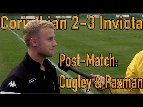 Corinthian 2-3 Folkestone Invicta - Emirates FA Cup - Post-Match Reaction