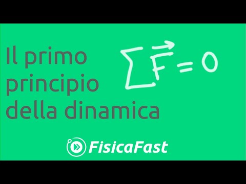 The first law of dynamics [physics lesson]