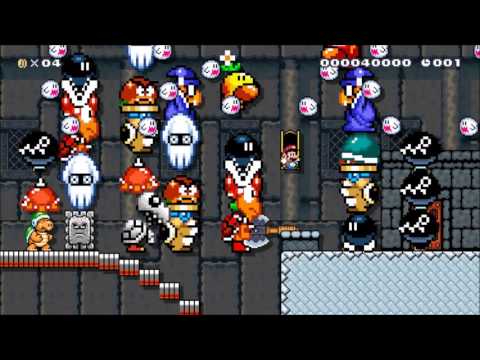 Super Mario Maker - Prison Escape (Hard Level)