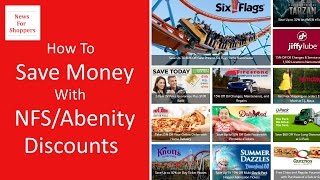 How To Save Money With NFS/Abenity Discounts