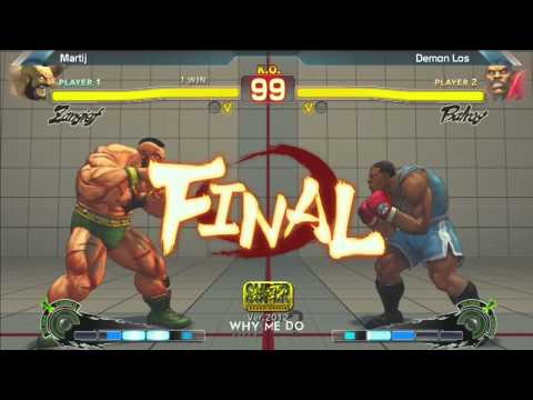 SSF4 Martij vs Demon Los - Why Me Dojo? 007