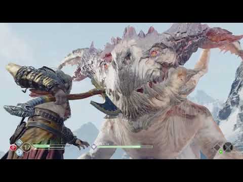 GOD OF WAR (4) NEW GAME PLUS (PS5 60FPS) KRATOS VS HRAEZLYR DRAGON - ROUND ONE - PT 86