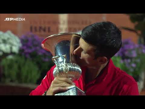 Djokovic beats Schwartzman 7-5, 6-3 in Italian Open final