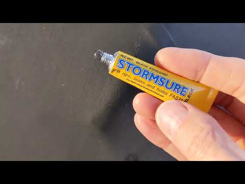 Review, Stormsure Flexible Repair, Fix Holes in Convertible Roof