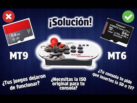 🕹️Dejó de Funcionar tu Consola Arcade MT6 o M9 PANDORA? | Aqui la solución | Micro SD Dañada