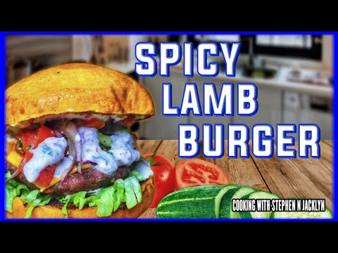 How to make a Spicy Lamb Burger