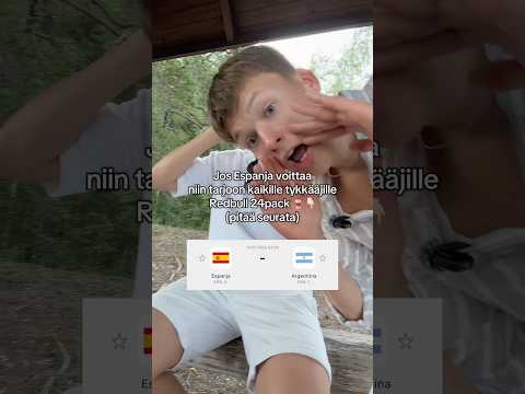Voittaako Espanja!!
