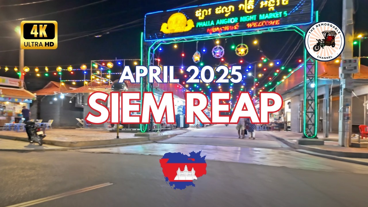 Exploring Siem Reap 🇰🇭 | Hidden Streets &amp; Peaceful Vibes You’ve Never Seen!