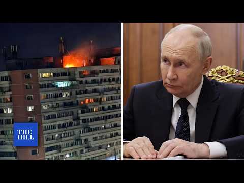 Russian drone hits Romanian apartment building, raising fresh NATO concerns