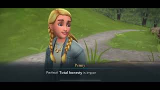 Hogwarts Mystery - Best Answers For Garden Dates With Penny! #harrypotter