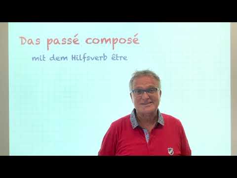 Das passé composé mit dem Hilfsverb "être" (2021)