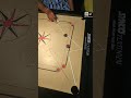 DOUBLE TOUCH TRICK SHOT CARROM TRICK SHOT Carrom Carromboard Sport