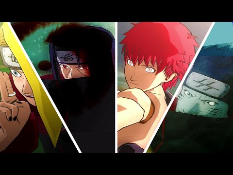 All Ultimate Jutsus of Akatsuki in Naruto Ultimate Ninja 5 (4K)